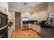 Modern kitchen with stainless steel appliances and granite countertops at 41007 N Harbour Town Way, Anthem, AZ 85086
