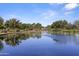 Peaceful lake with walking paths and scenic views at 41007 N Harbour Town Way, Anthem, AZ 85086
