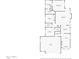 One-story home floor plan featuring 3 bedrooms, 2.5 baths, and a 2-car garage at 42949 N Voyage Trl, Phoenix, AZ 85086