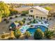 Two-story house with pool, gazebo, and spacious backyard at 4516 E Madre Del Oro Dr, Cave Creek, AZ 85331