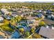 Aerial view highlighting the home's location and backyard at 4516 E Madre Del Oro Dr, Cave Creek, AZ 85331