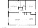 Detailed floor plan showcasing the layout of the home with labeled rooms and dimensions at 4720 E Belleview St, Phoenix, AZ 85008