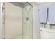 Bathroom with a shower and toilet at 5241 E Lindstrom Ln, Mesa, AZ 85215