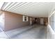 Covered carport area with bicycle storage at 5241 E Lindstrom Ln, Mesa, AZ 85215