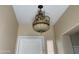 Entryway featuring an ornate chandelier and neutral-toned walls at 8014 E Plata Ave, Mesa, AZ 85212