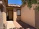 Front entry with light colored walls and a double door entry at 8014 E Plata Ave, Mesa, AZ 85212