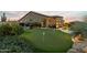 Private putting green for your enjoyment at 8040 E Laurel St, Mesa, AZ 85207