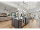 Open concept kitchen with large island and breakfast nook at 8040 E Laurel St, Mesa, AZ 85207