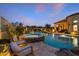 Relaxing pool and spa area with comfortable seating at 8040 E Laurel St, Mesa, AZ 85207