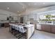 Modern kitchen with island, stainless steel appliances, and ample counter space at 9254 N 82Nd St, Scottsdale, AZ 85258