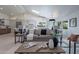 Open concept living space with a view of the kitchen at 9254 N 82Nd St, Scottsdale, AZ 85258