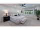 Spacious primary bedroom with plush carpeting and an en-suite bathroom at 9254 N 82Nd St, Scottsdale, AZ 85258