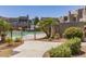 Gated community pool area with landscaping at 11260 N 92Nd St # 1102, Scottsdale, AZ 85260