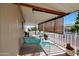 Relaxing covered patio with seating area, perfect for outdoor enjoyment at 11596 W Sierra Dawn -- # 132, Surprise, AZ 85378