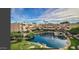 Community features a pond, lush landscaping and gazebo at 1645 W Baseline Rd # 2041, Mesa, AZ 85202