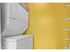 Convenient laundry area with stackable washer and dryer at 1645 W Baseline Rd # 2041, Mesa, AZ 85202