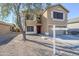 Two-story home with landscaped front yard at 16649 W Polk St, Goodyear, AZ 85338