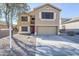 Two-story house with a two-car garage and desert landscaping at 16649 W Polk St, Goodyear, AZ 85338