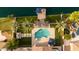 Backyard oasis with pool, pergola, and canal access at 1710 W Glacier Way, Chandler, AZ 85248