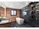 Spa-like bathroom with double vanity and soaking tub at 3807 N 55Th Pl, Phoenix, AZ 85018