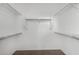 Walk-in closet with double hanging rods and shelves at 3929 W Glacier Ct, Anthem, AZ 85086