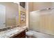 Guest bathroom with tub and shower combination at 41912 N Club Pointe Dr, Anthem, AZ 85086