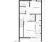 Second-floor layout featuring bedrooms, bathrooms, and a balcony at 4220 N 32Nd St # 38, Phoenix, AZ 85018