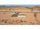 Community of new manufactured homes on large lots at 53259 W Barn Owl Rd, Maricopa, AZ 85139