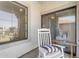 Relaxing balcony with rocking chair and view at 5341 E Carol Ave, Mesa, AZ 85206