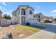 Two-story house with a landscaped yard and attached garage at 5341 E Carol Ave, Mesa, AZ 85206