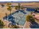 Aerial view of community pickleball courts at 639 W Kingman Loop, Casa Grande, AZ 85122