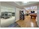 Finished basement boasts a pool table, arcade games, and comfortable seating at 6542 E Ludlow Dr, Scottsdale, AZ 85254