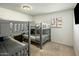 bedroom with a bunk bed and plenty of space at 6542 E Ludlow Dr, Scottsdale, AZ 85254
