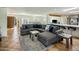 Open living space with sectional sofa and neutral tones at 6542 E Ludlow Dr, Scottsdale, AZ 85254