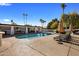Inviting swimming pool with lounge chairs and umbrellas at 6542 E Ludlow Dr, Scottsdale, AZ 85254