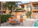 Outdoor grilling area with seating for residents at 6940 E Cochise Rd # 1011, Paradise Valley, AZ 85253