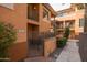 Private patio access with seating area at 6940 E Cochise Rd # 1011, Paradise Valley, AZ 85253