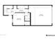 First floor plan showing bedroom, bathroom, and garage at 6940 E Cochise Rd # 1011, Paradise Valley, AZ 85253