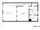 Third floor plan with bedroom, bathroom, and hallway at 6940 E Cochise Rd # 1011, Paradise Valley, AZ 85253