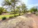 Community park with grassy area and walking path at 7709 S 72Nd Dl, Laveen, AZ 85339