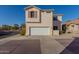 Two-story house with attached garage and desert landscaping at 832 E Stottler Dr, Gilbert, AZ 85296