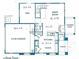 First floor plan showing 2-car garage, kitchen, and great room at 832 E Stottler Dr, Gilbert, AZ 85296