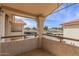 Private balcony with views of the community at 10610 S 48Th St # 2089, Phoenix, AZ 85044