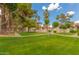 Expansive lawn with mature trees and landscaping at 10610 S 48Th St # 2089, Phoenix, AZ 85044