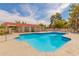 Relaxing community pool with surrounding patio at 10610 S 48Th St # 2089, Phoenix, AZ 85044