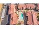 Complex pool and spa with surrounding buildings at 10610 S 48Th St # 2089, Phoenix, AZ 85044