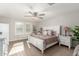 Spacious bedroom with a king-size bed and ensuite bathroom at 1329 N Balboa --, Mesa, AZ 85205