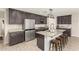 Modern kitchen with stainless steel appliances and granite countertops at 1329 N Balboa --, Mesa, AZ 85205