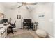 Home office with two desks and office chairs at 1329 N Balboa --, Mesa, AZ 85205