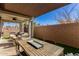Outdoor patio with seating area and dining table at 1329 N Balboa --, Mesa, AZ 85205